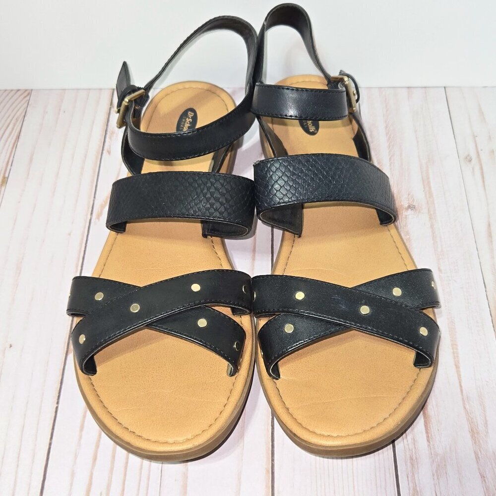 Dr. Scholl's Women's Evelyn Gladiator Sandal, Black Size 11M